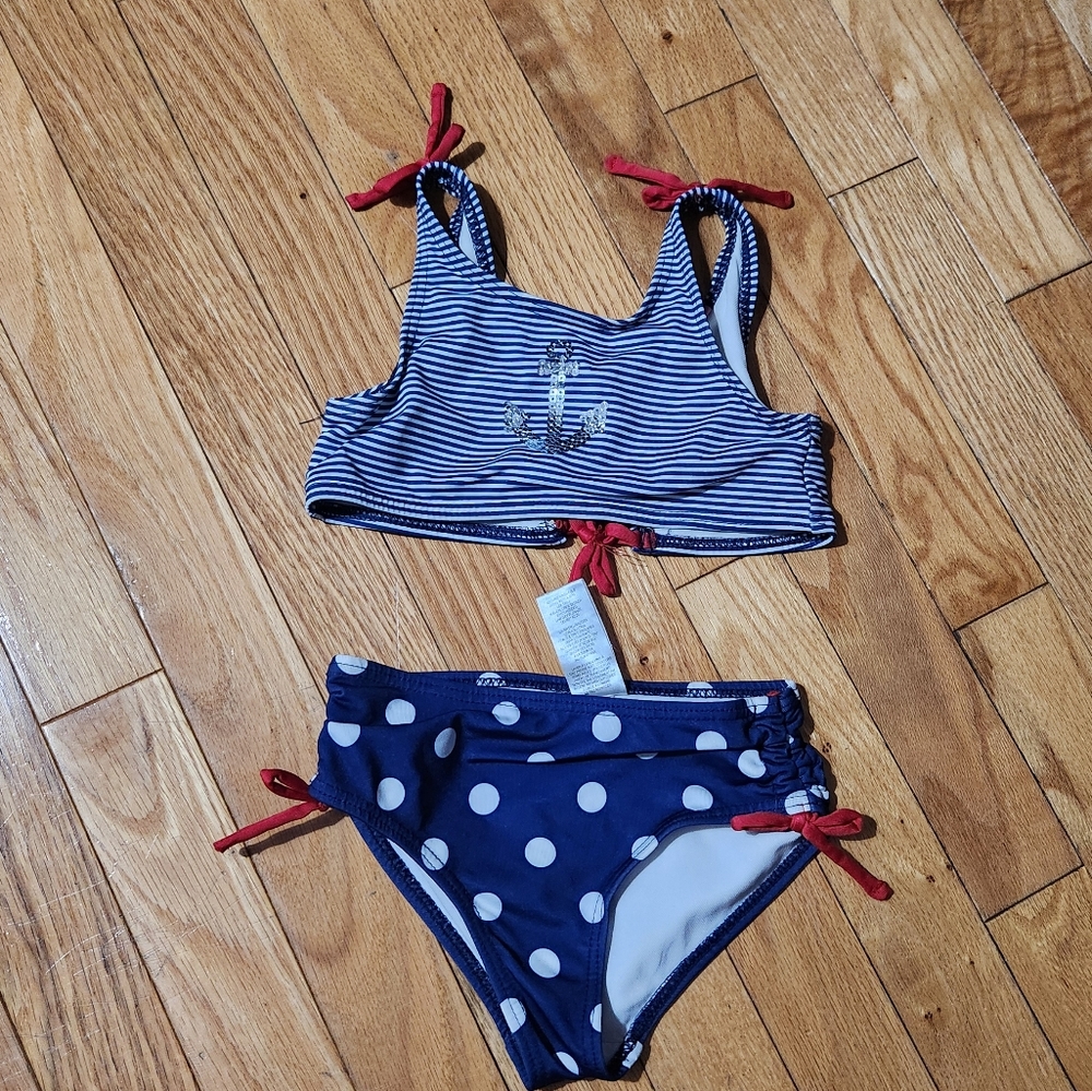 Girls anchor bikini